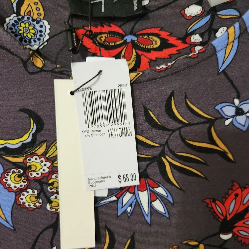 4 for $40 NWT Tahari Knit Dress Womens Plus Size 1X